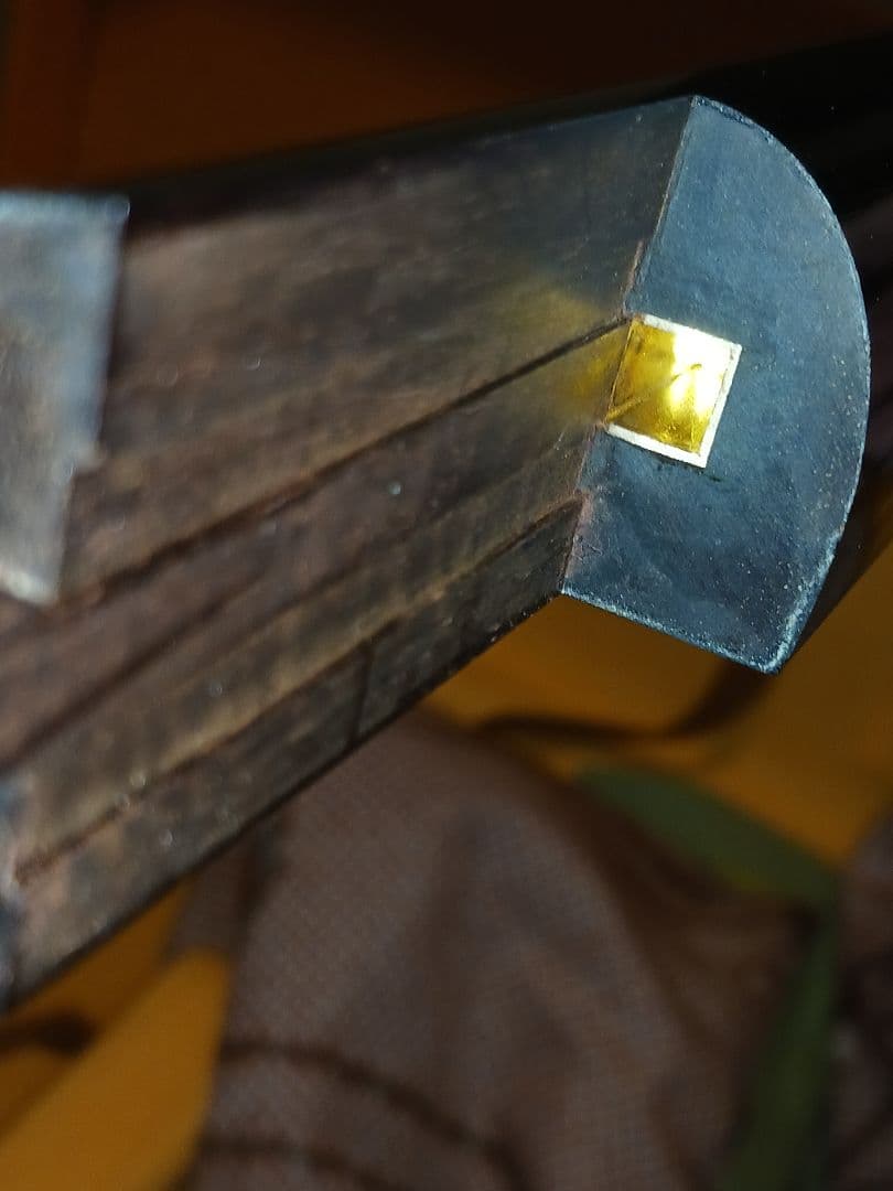 最高級津軽三味線 福林K9刻印　紅木　トチあり　金細　二本溝　購入価格150万円