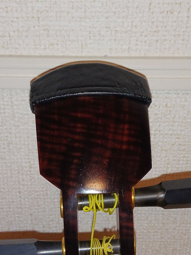 最高級津軽三味線 福林K9刻印　紅木　トチあり　金細　二本溝　購入価格150万円