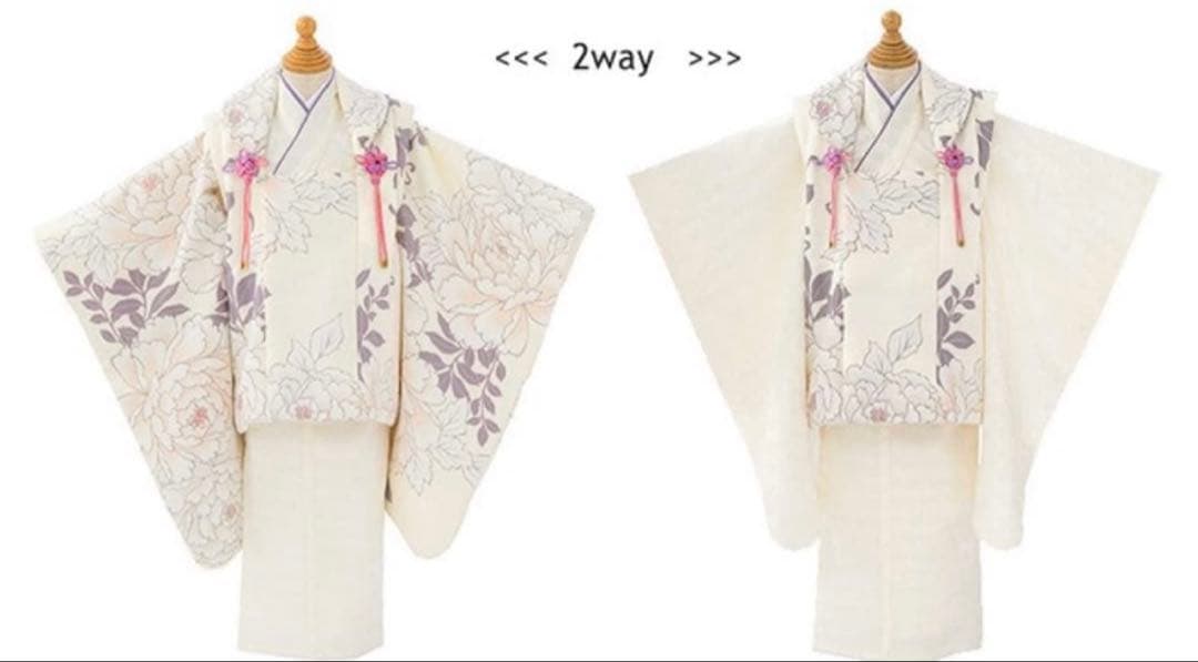 新品　七五三　被布　3歳