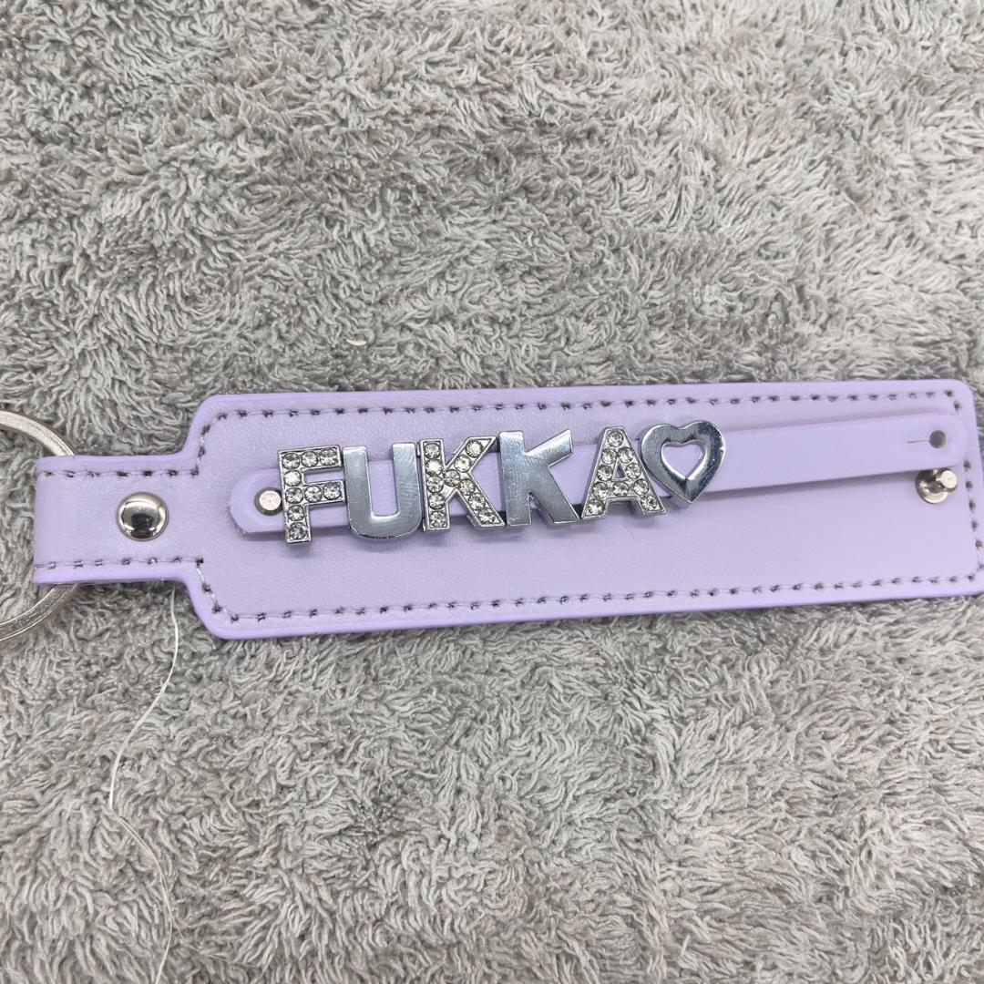 man　ネームタグキーホルダー　イニシャル　深澤辰哉　キーリング　推し