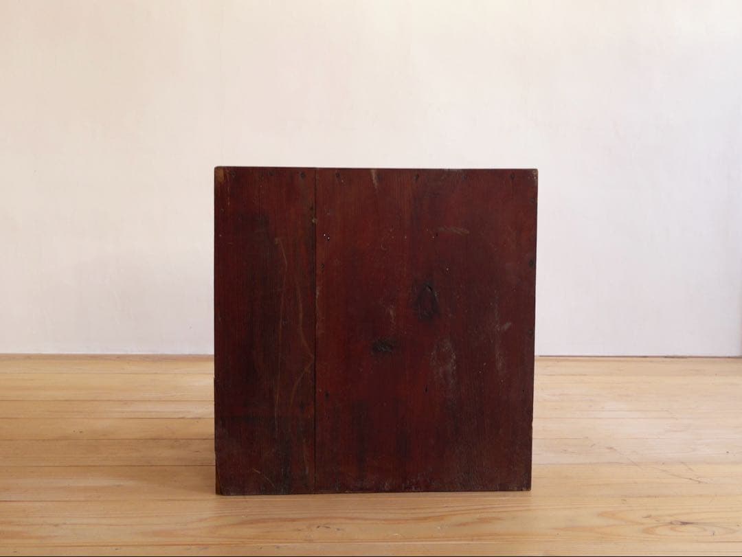 書類棚　レターケース　収納棚　木製　高さ50㎝　古道具　古家具　アンティーク