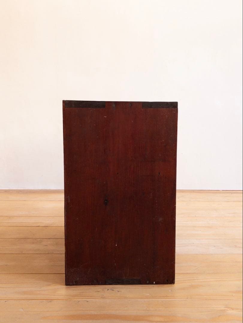 書類棚　レターケース　収納棚　木製　高さ50㎝　古道具　古家具　アンティーク