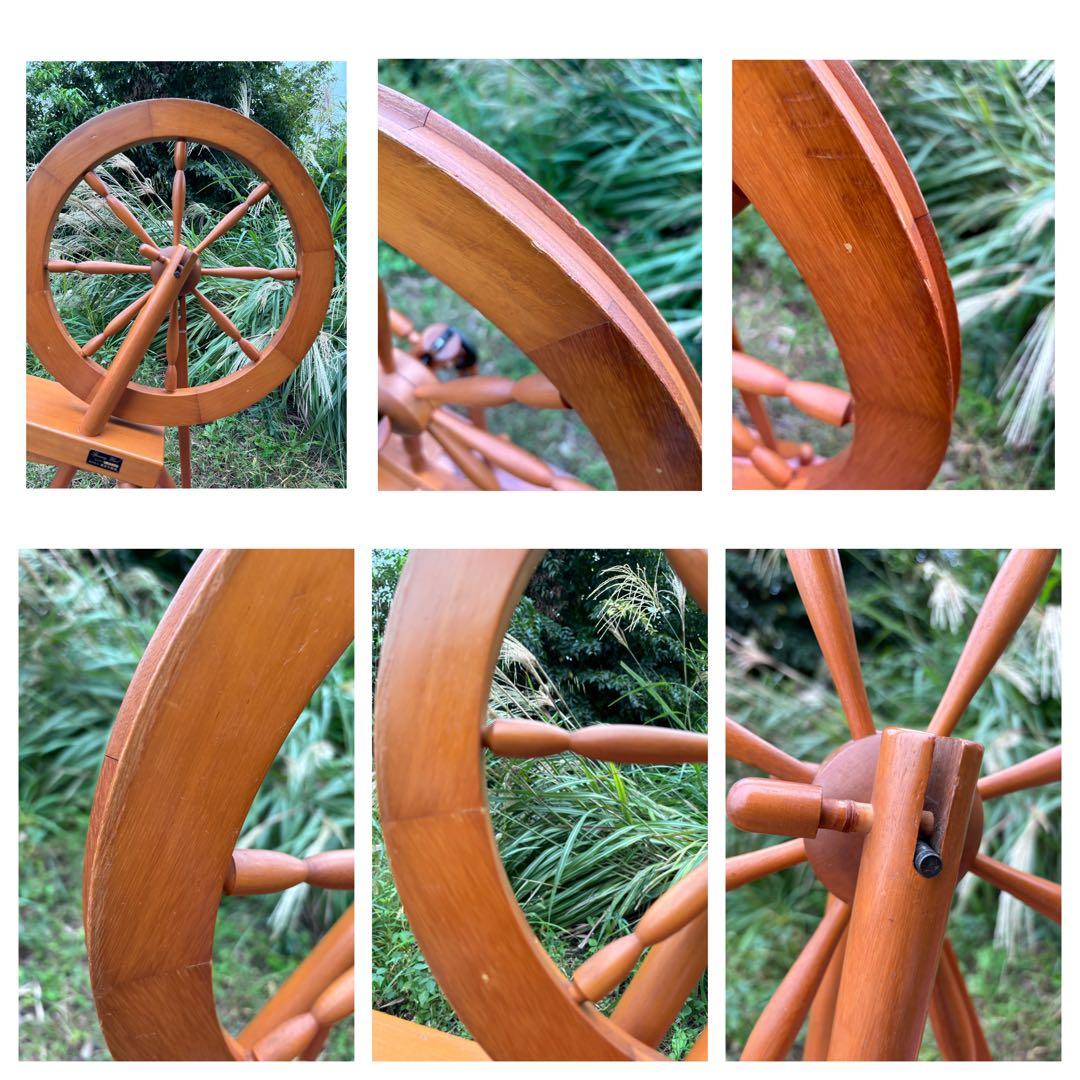 東京手織機　紡ぎ機　紡ぎ車2