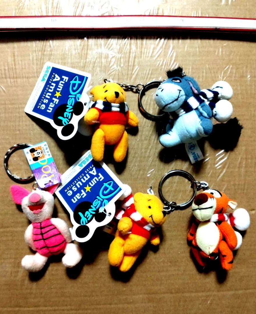 ディズニー くまのプーさん キーホルダー ストラップ19種セット