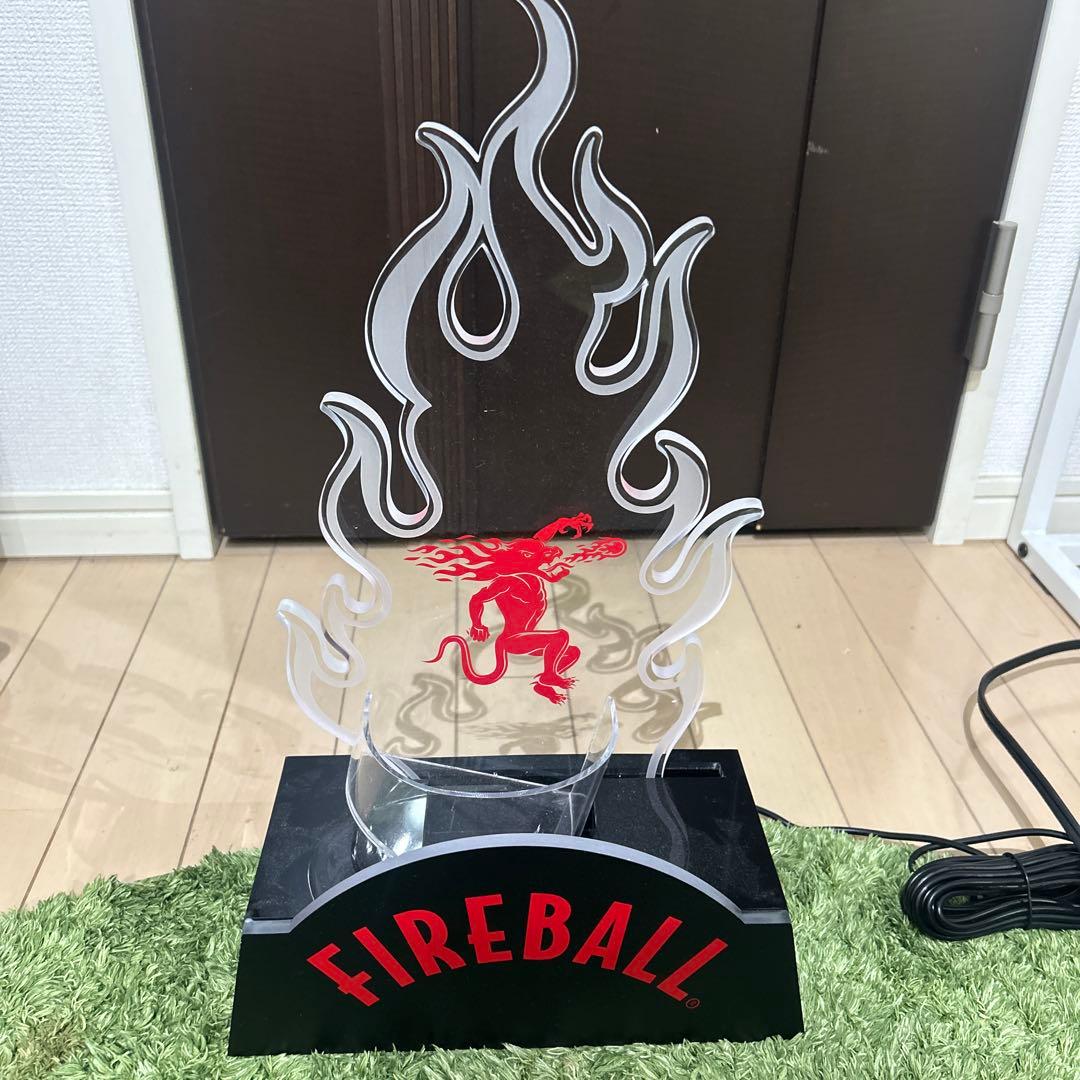FIRE BALLレッドブル 卓上 LEDサイン 看板 ディスプレイライト