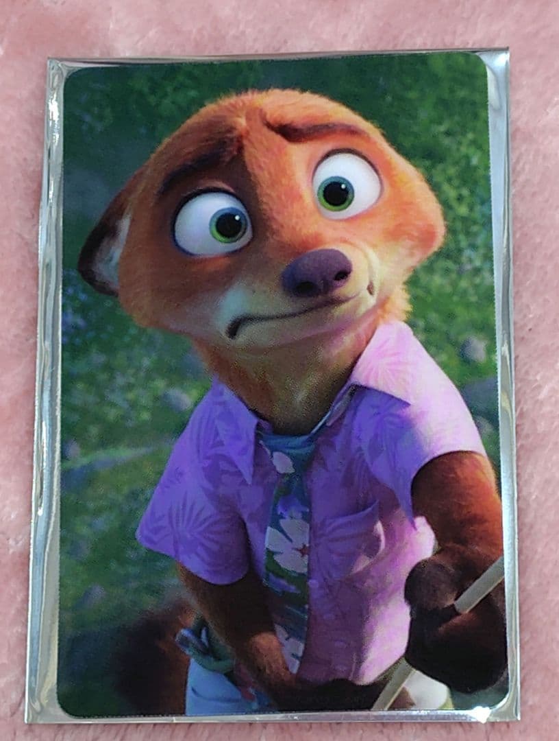 ズートピア2 オーマイカフェ 予約特典カード ニック - メルカリ