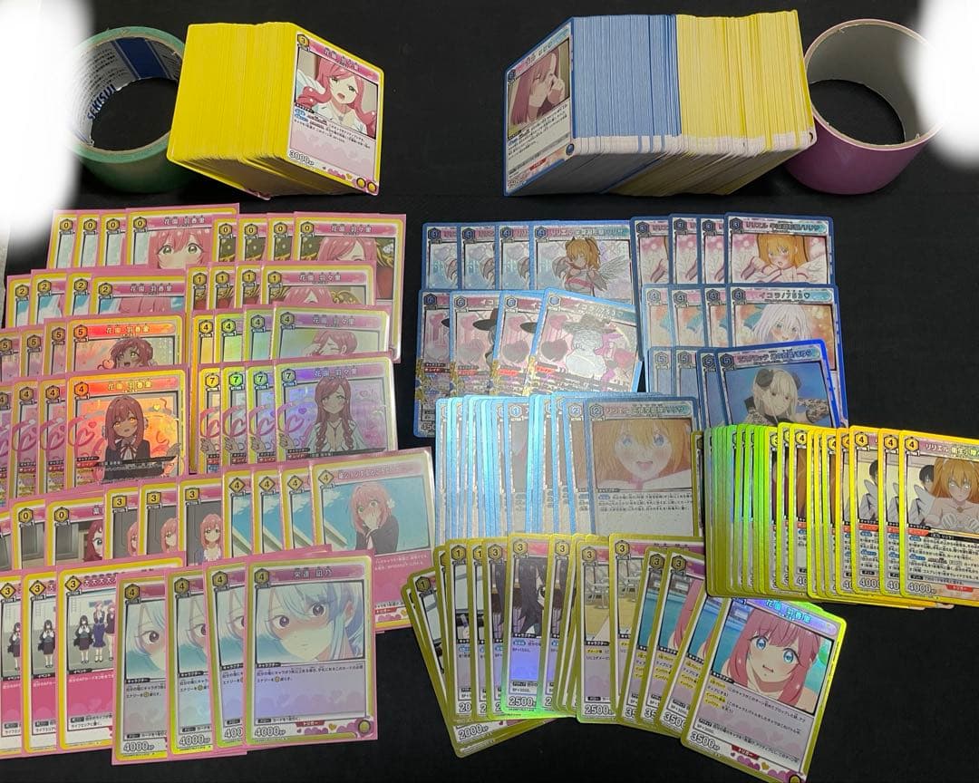 ユニオンアリーナ 引退品 デッキ7個 まとめ売りその他おまけ等付き