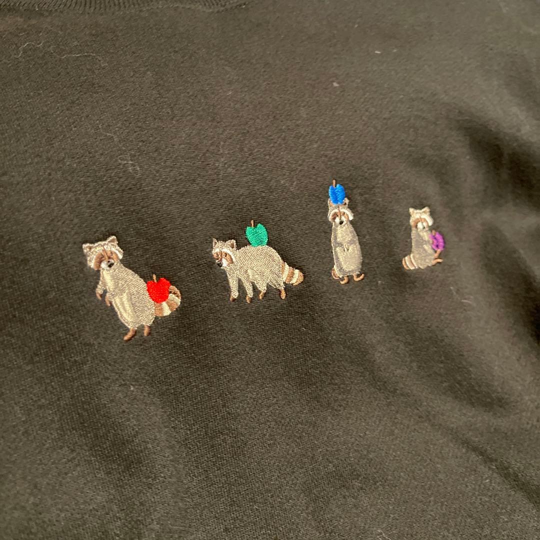 UNISON SQUARE GARDEN アライグマスウェット Lサイズ 刺繍 - メルカリ