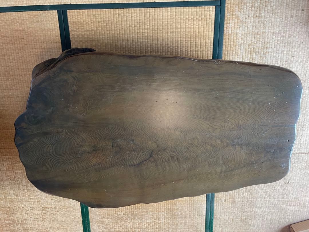 希少・屋久杉　木製座卓 天板９cm
