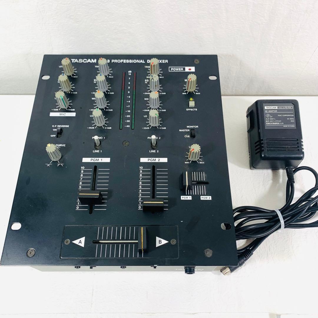 通電確認済 TASCAM XS-3 DJミキサー ACアダプター - メルカリ