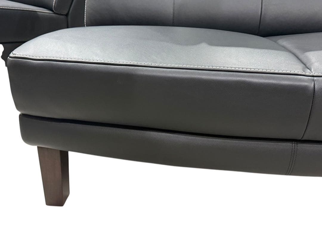 ♢【ほぼ未使用】②カリモク ZU46 左肘2人掛けソファ