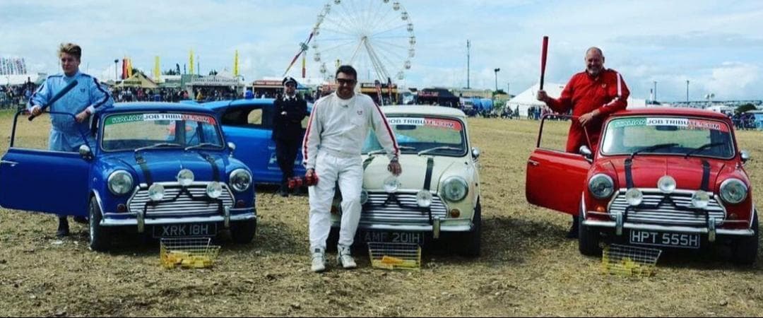 希少 87年/英国/クラッシックカー&蒸気駆動の乗り物 ロードショウ/ 参加