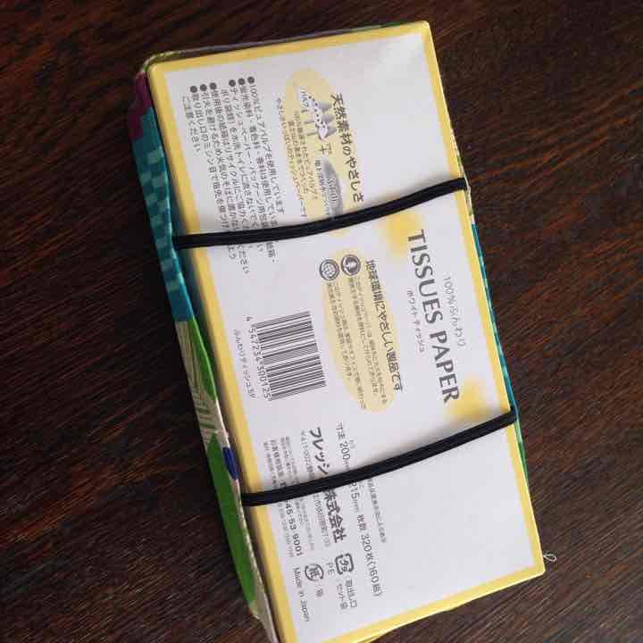 ティッシュケース（手作り）