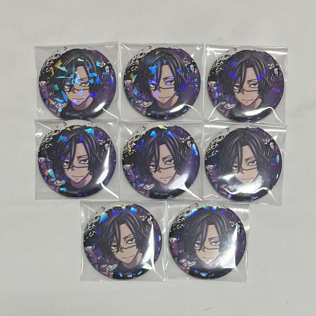 桃源暗鬼 ホログラム缶バッジ マズル ツリビレ メイド 桃華月詠×8