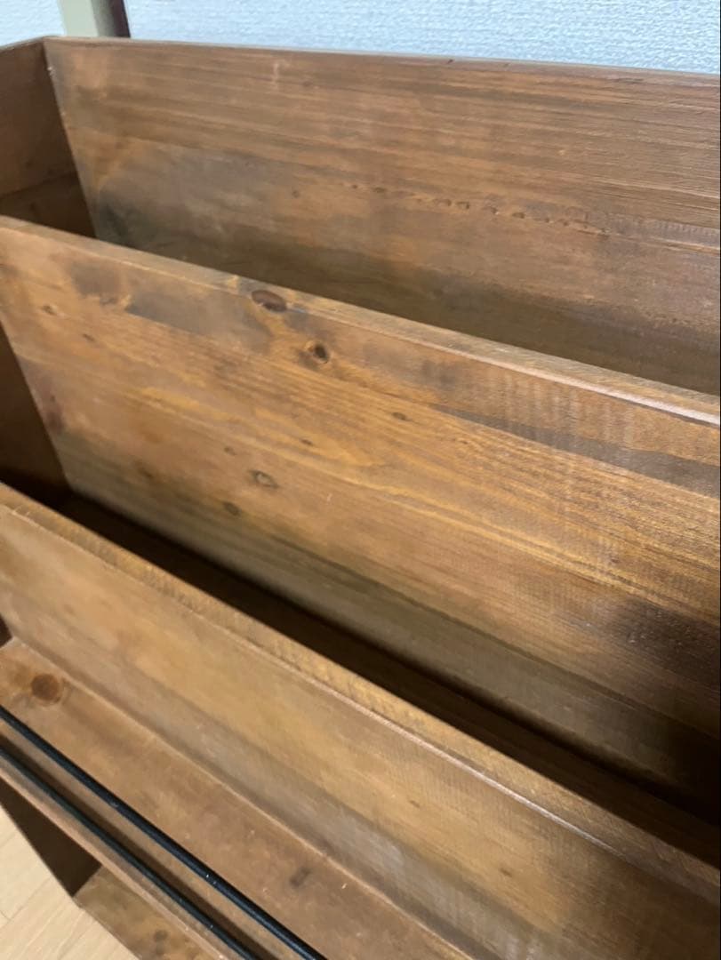 【美品】nico and … ニコアンド マガジンラック 本棚 絵本棚