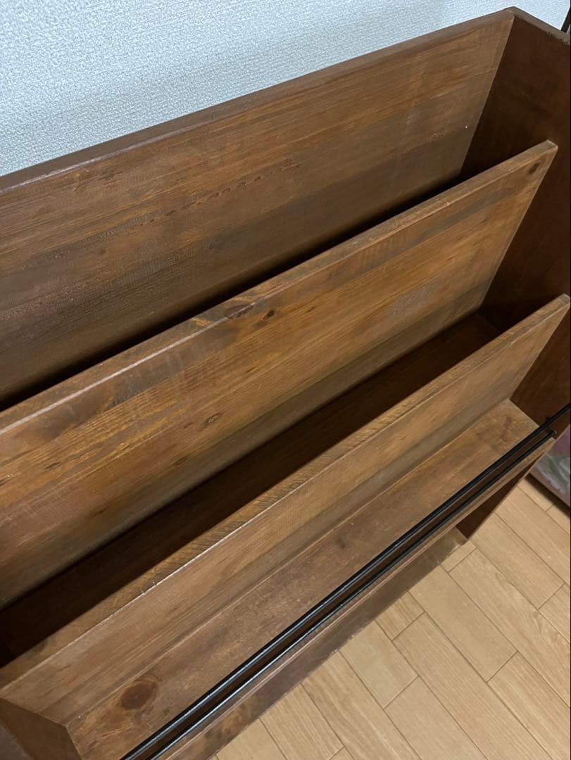 【美品】nico and … ニコアンド マガジンラック 本棚 絵本棚