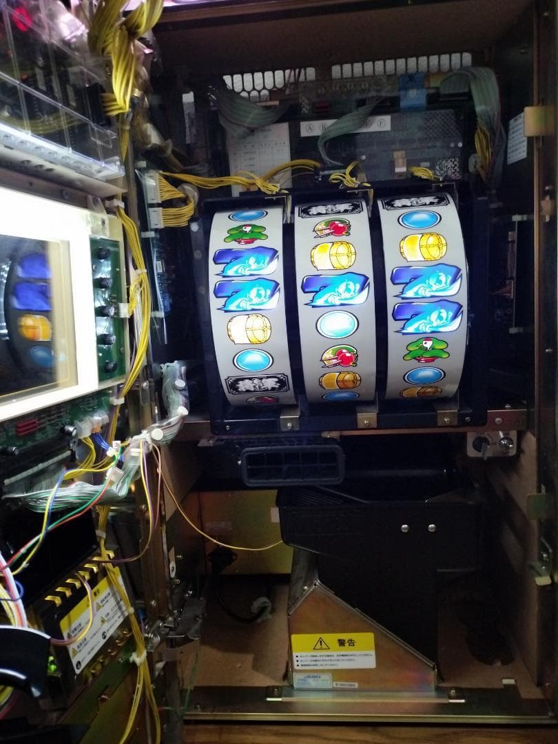 パチスロ実機】大都技研☆『初代』吉宗S【コイン不要機付】4号機