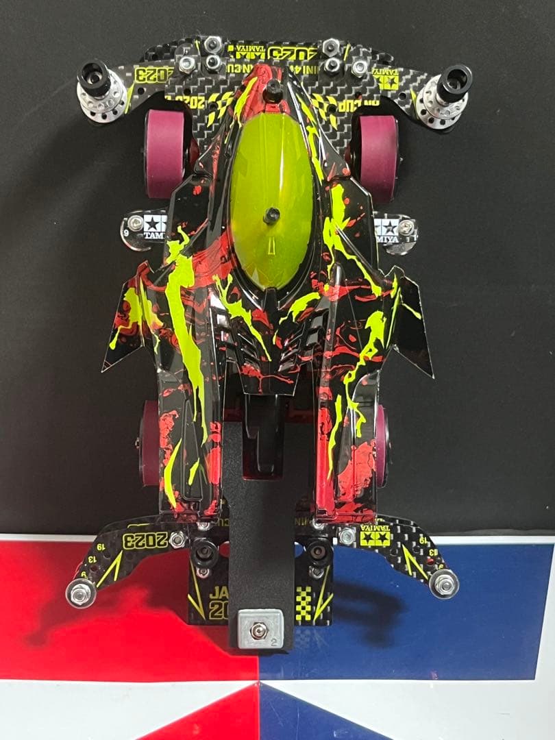 ミニ四駆 完成品 MAマシン フルカーボン サンダーショットMK-2 - メルカリ