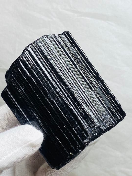 天然石　お守り　ブラック　トルマリン 78.6mm 550g