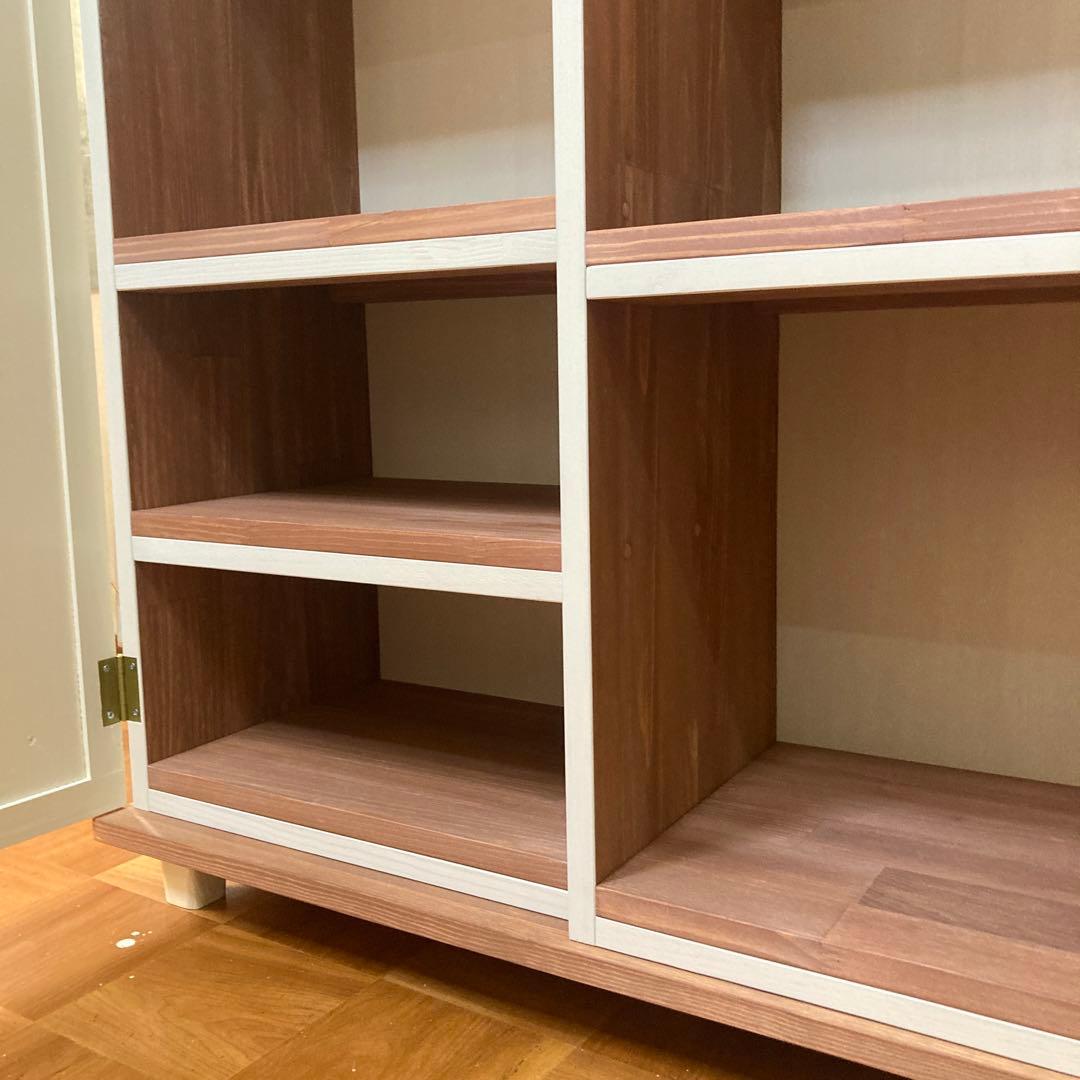 シェルフ 飾り棚 幅85cm パイン集成材