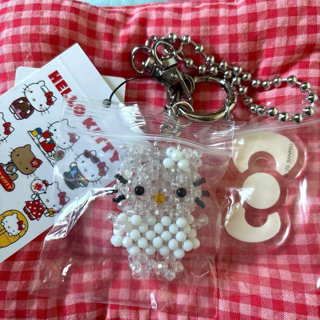 ローリーズファーム Me% ハローキティ ビーズキーチャーム - メルカリ