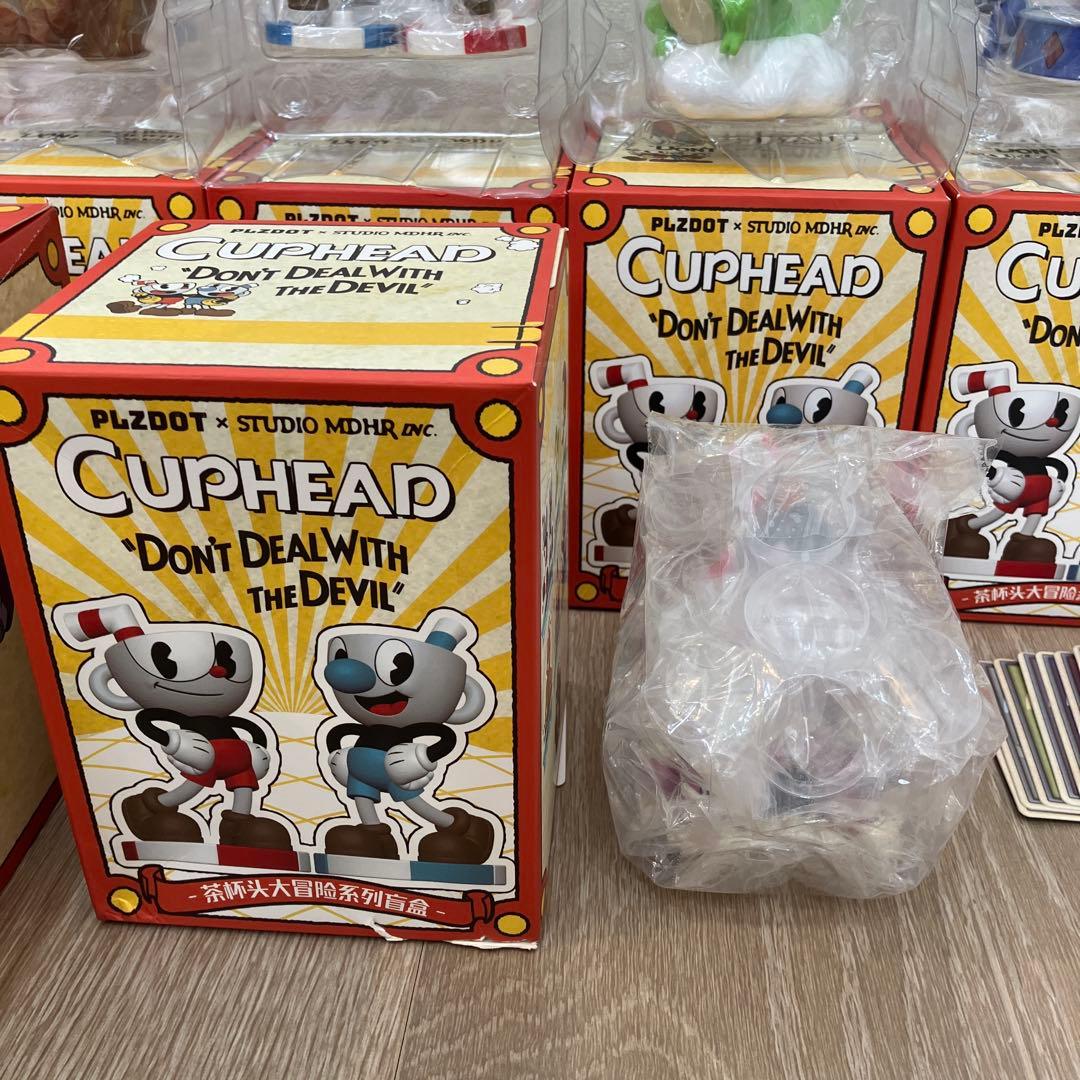 シークレット付き CUPHEAD カップヘッド フィギュア7箱フル