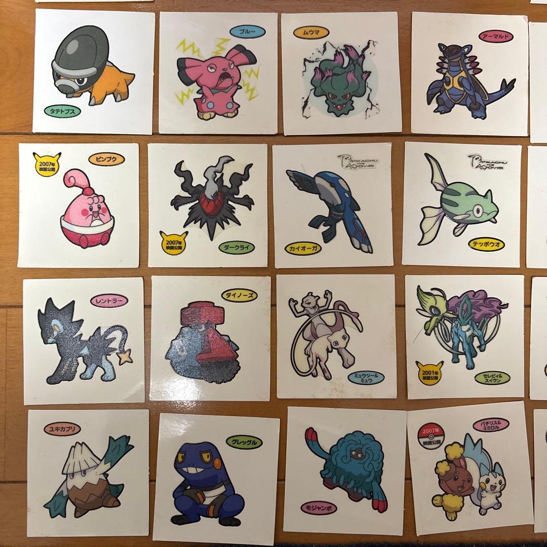 希少！ 初期 ポケモンシール ポケモンパン まとめ売り 年代物 大特価