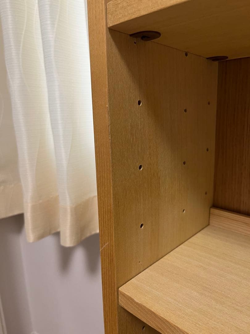 【1/12まで限定値下げ】無印良品 木製本棚 薄型(販売終了品)