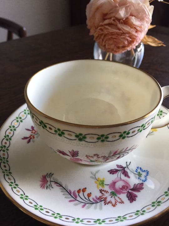 アンティーク　ミントン　トリオセット