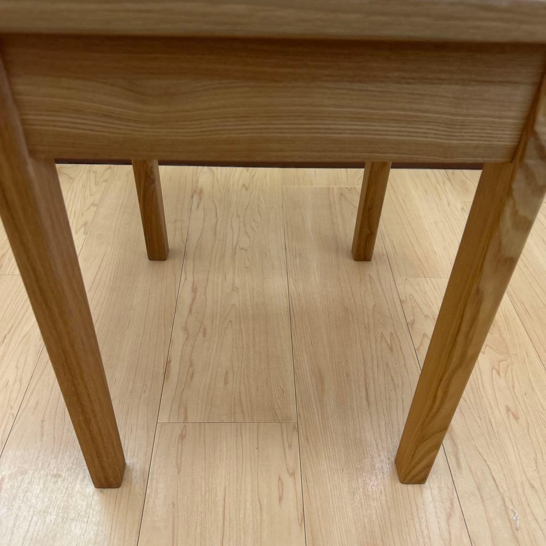 【無印良品】木製サイドテーブル 引き出し付き（廃盤品）
