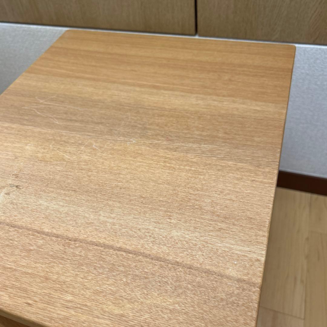 【無印良品】木製サイドテーブル 引き出し付き（廃盤品）