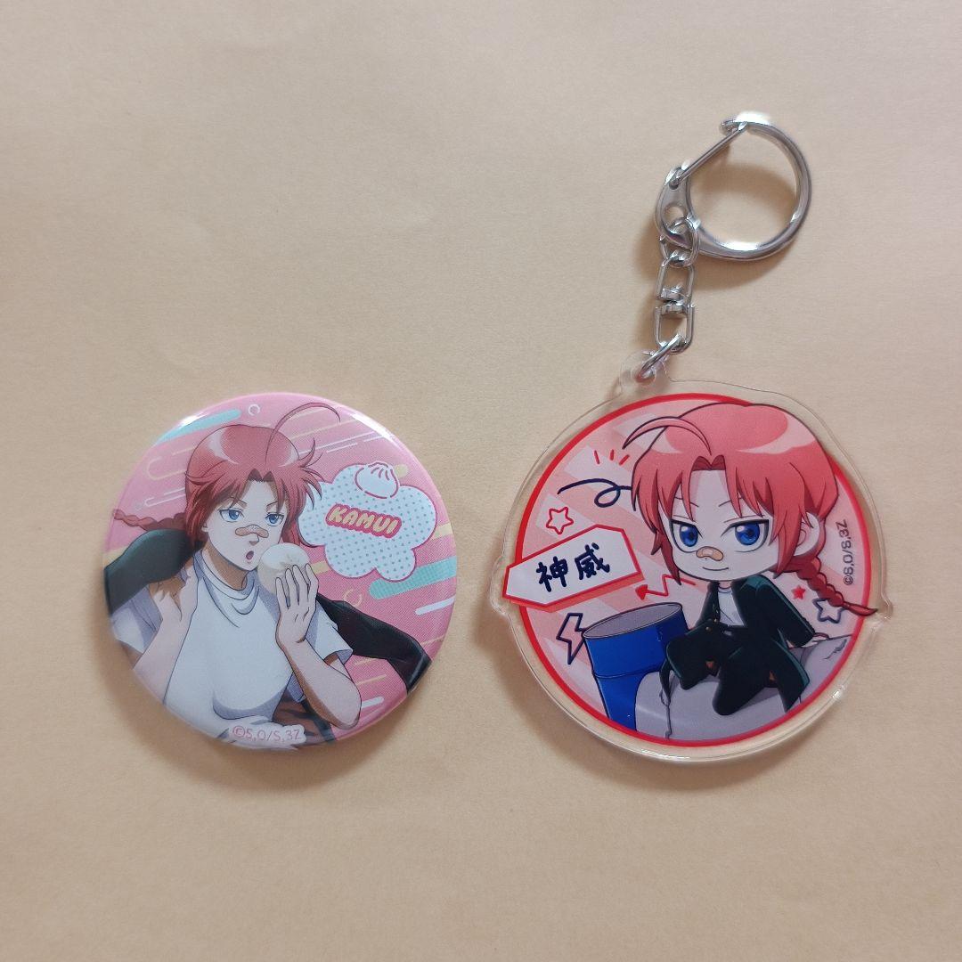 銀魂 神威 缶バッジ & アクリルチャーム セット - メルカリ