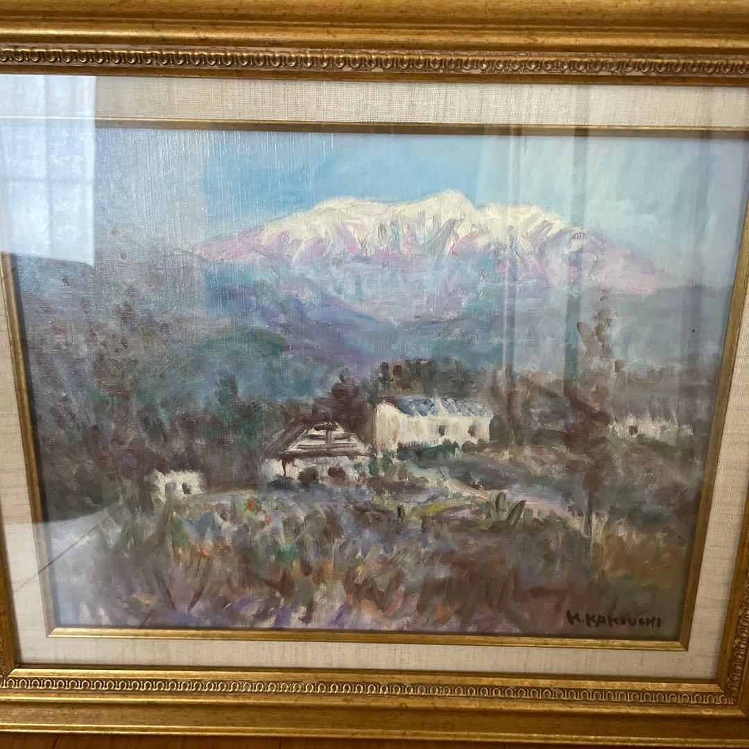 垣内カツアキ　冬の仙丈