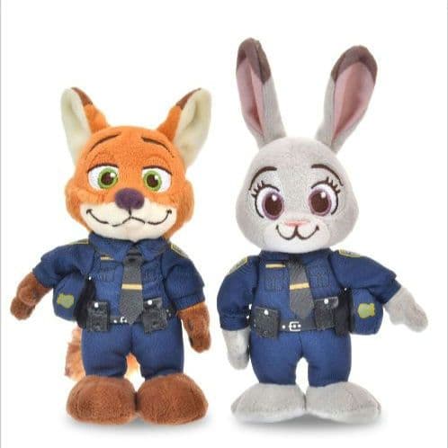 ジュディ＆ ニックぬいぐるみ セット Disney stanDs ズートピア2