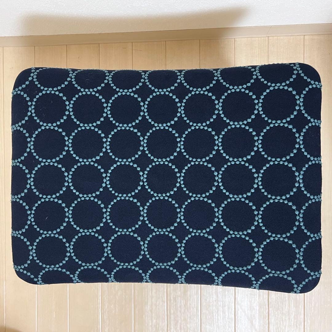 ミナペルホネン スツール タンバリン 丸脚 【新インディゴ】 椅子 ベンチ