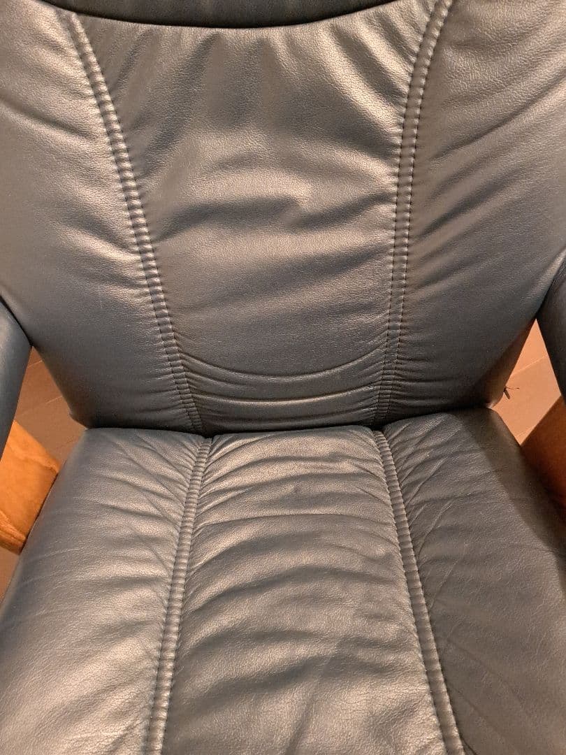 EKORNES　エコーネスストレスレス　チェア　椅子　紺色　ネイビー　ソファー