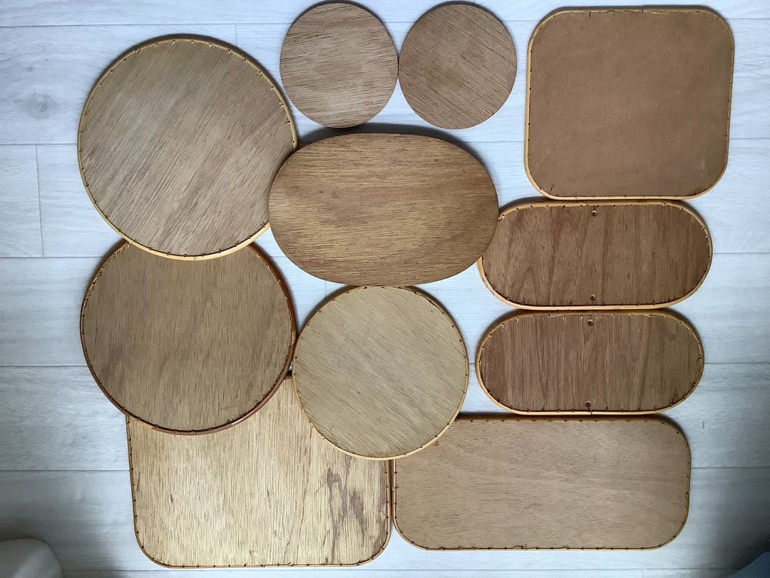 籐　竹細工　ラタン　ハンドメイド　材料　手芸 バスケット スタンド　まとめ売り