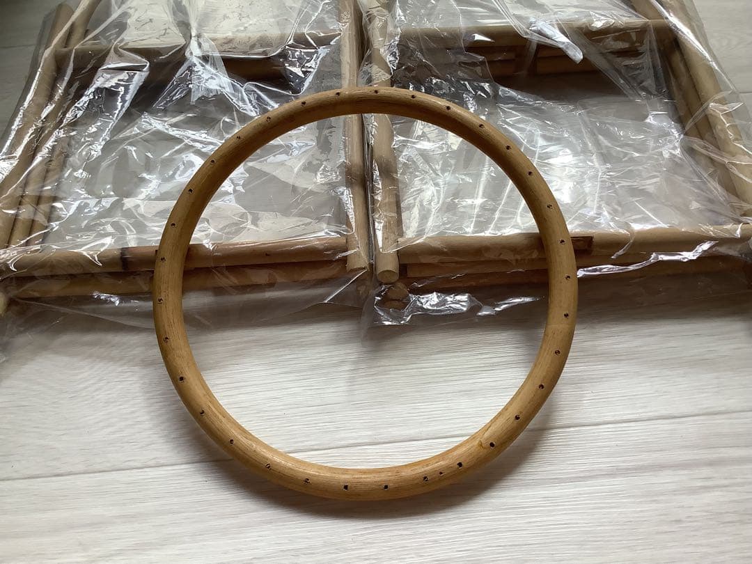 籐　竹細工　ラタン　ハンドメイド　材料　手芸 バスケット スタンド　まとめ売り