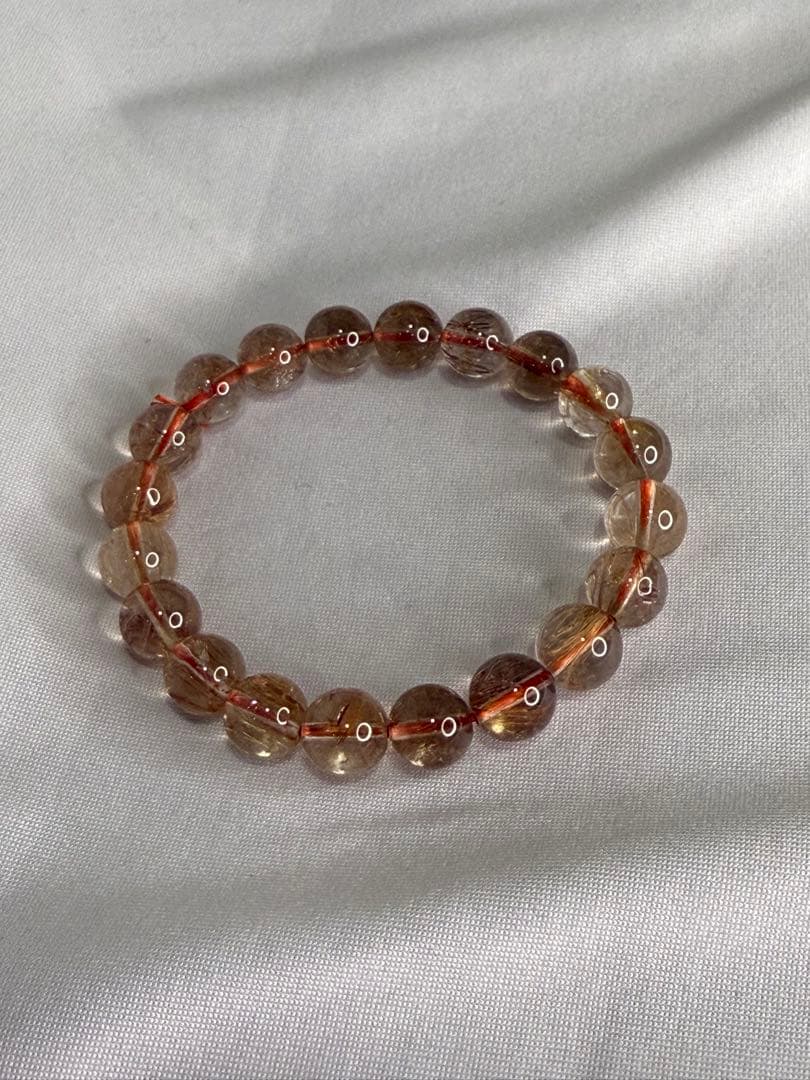 天然石（ルチル）ブレスレット11個セット