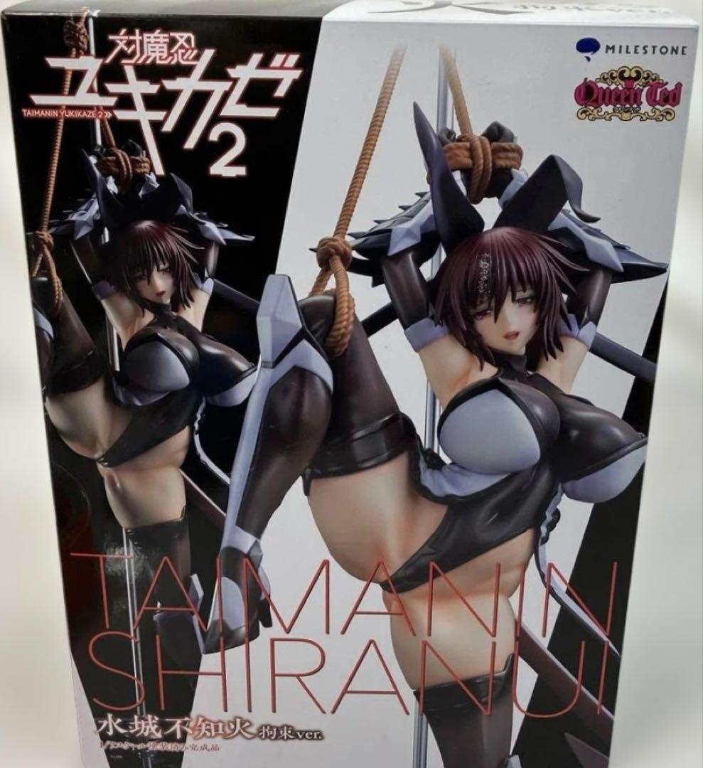 対魔忍ユキカゼ2 水城不知火 拘束Ver. 1/7 フィギュア塗装済み完成品