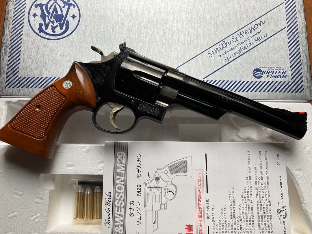 タナカ製 HW樹脂製 S&W M29 6.5in CB スチールジュピターモデル