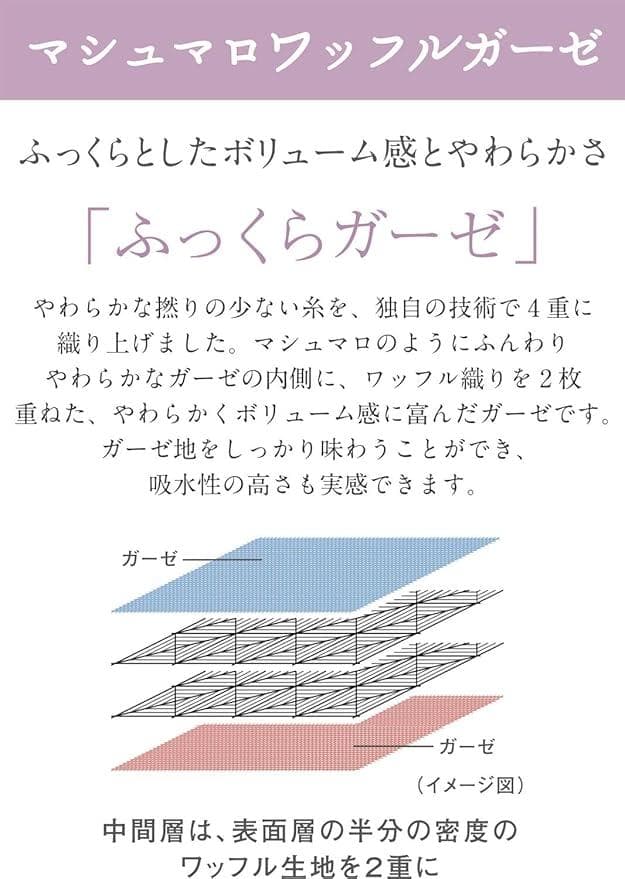UCHINO スロー マシュマロガーゼ ブラウン シングルサイズ 少々訳あり