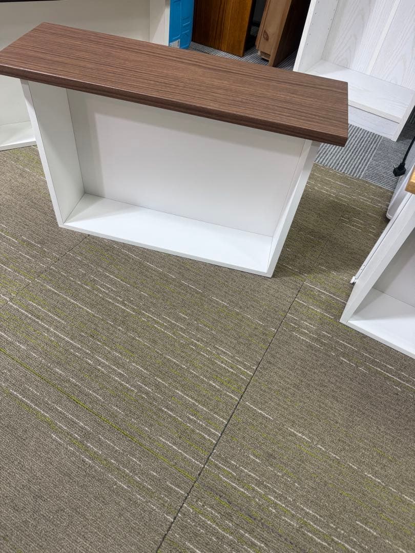 【超美品】【洗浄消毒作業済】ニトリ　ローチェスト(カレナ 120LC DBR)