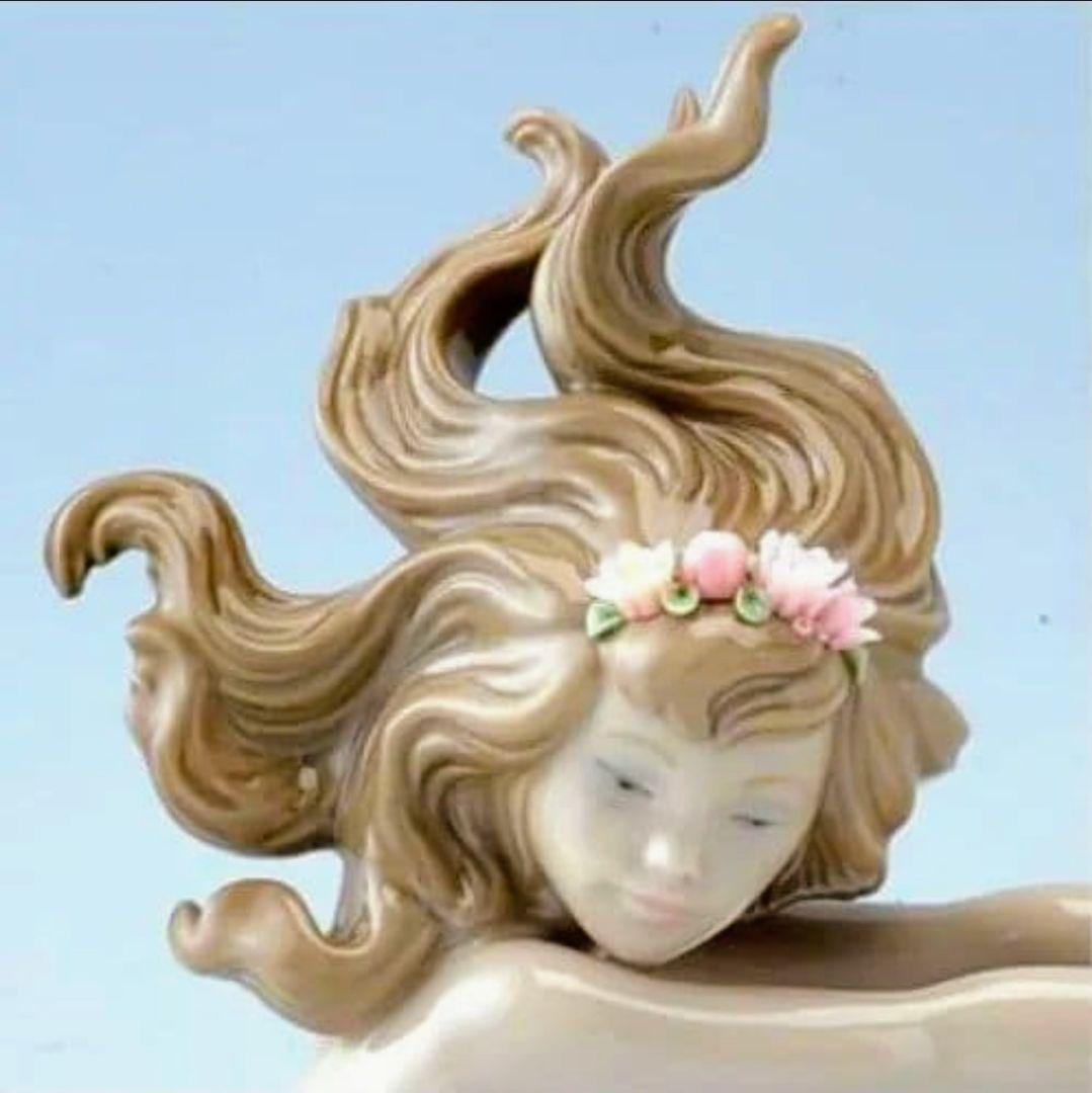 廃盤 LLADRO リヤドロ 人魚 イリュージョン マーメイド - メルカリ