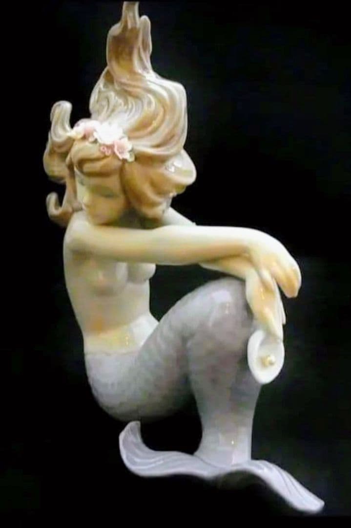 廃盤 LLADRO リヤドロ 人魚 イリュージョン マーメイド - メルカリ