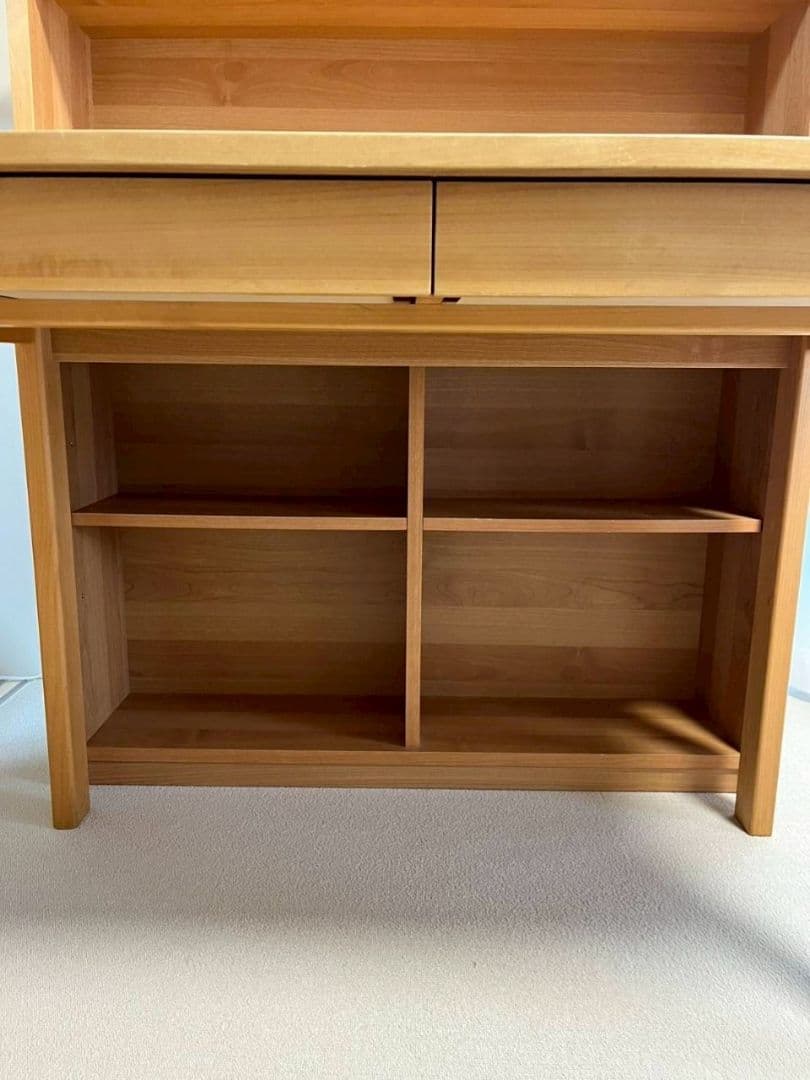 ✧値下中✧収納力抜群！【カリモク】ナチュラルウッドオープンシェルフ（デスクなし）