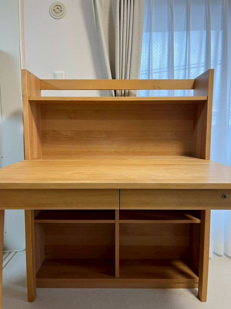 ✧値下中✧収納力抜群！【カリモク】ナチュラルウッドオープンシェルフ（デスクなし）