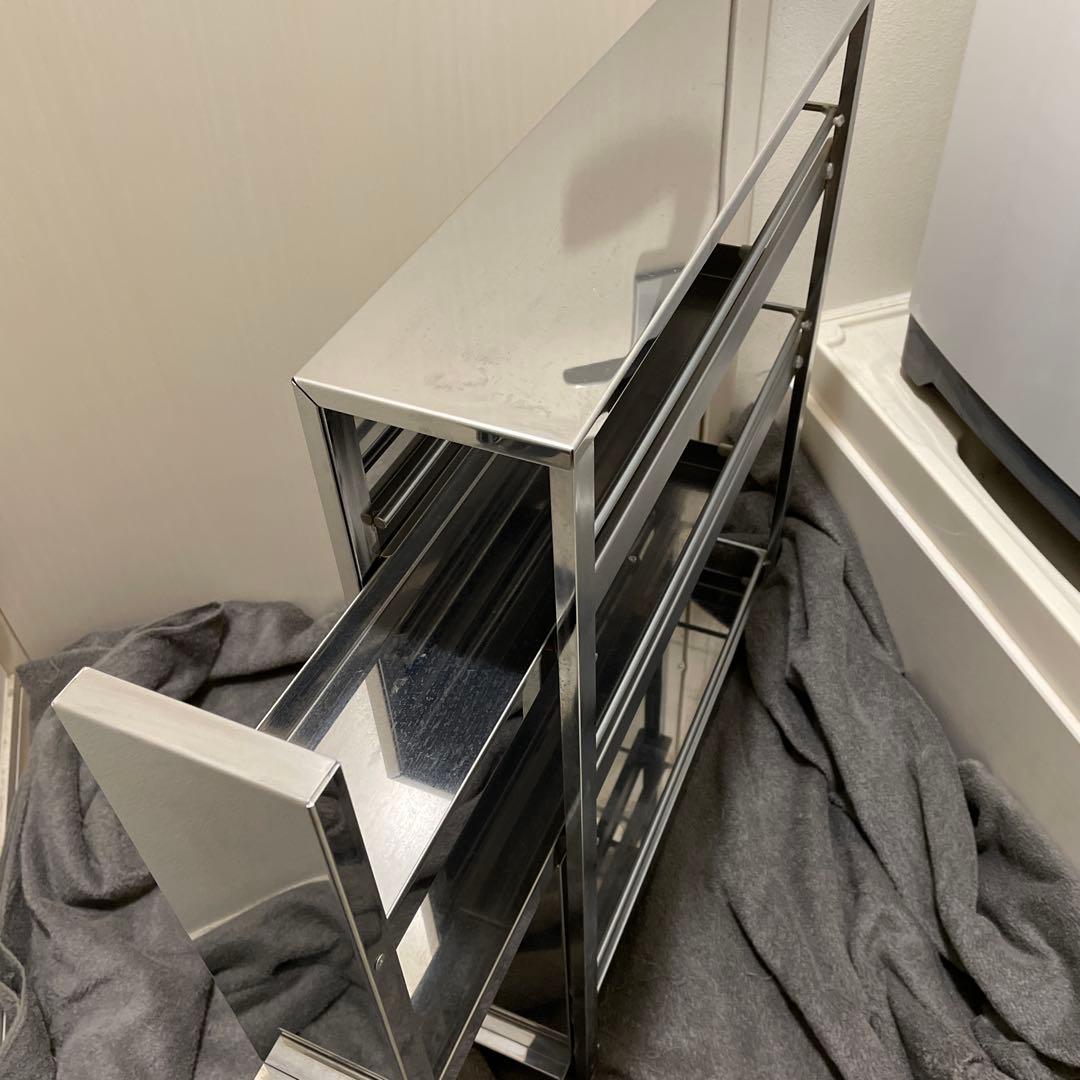 【大特価！！】調味料入れ スパイスラック 保存容器 ステンレス製