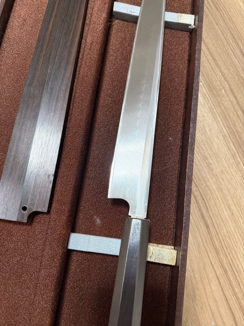 本焼　不動國行　柳刃包丁　水本焼き　玄海正国　尺一