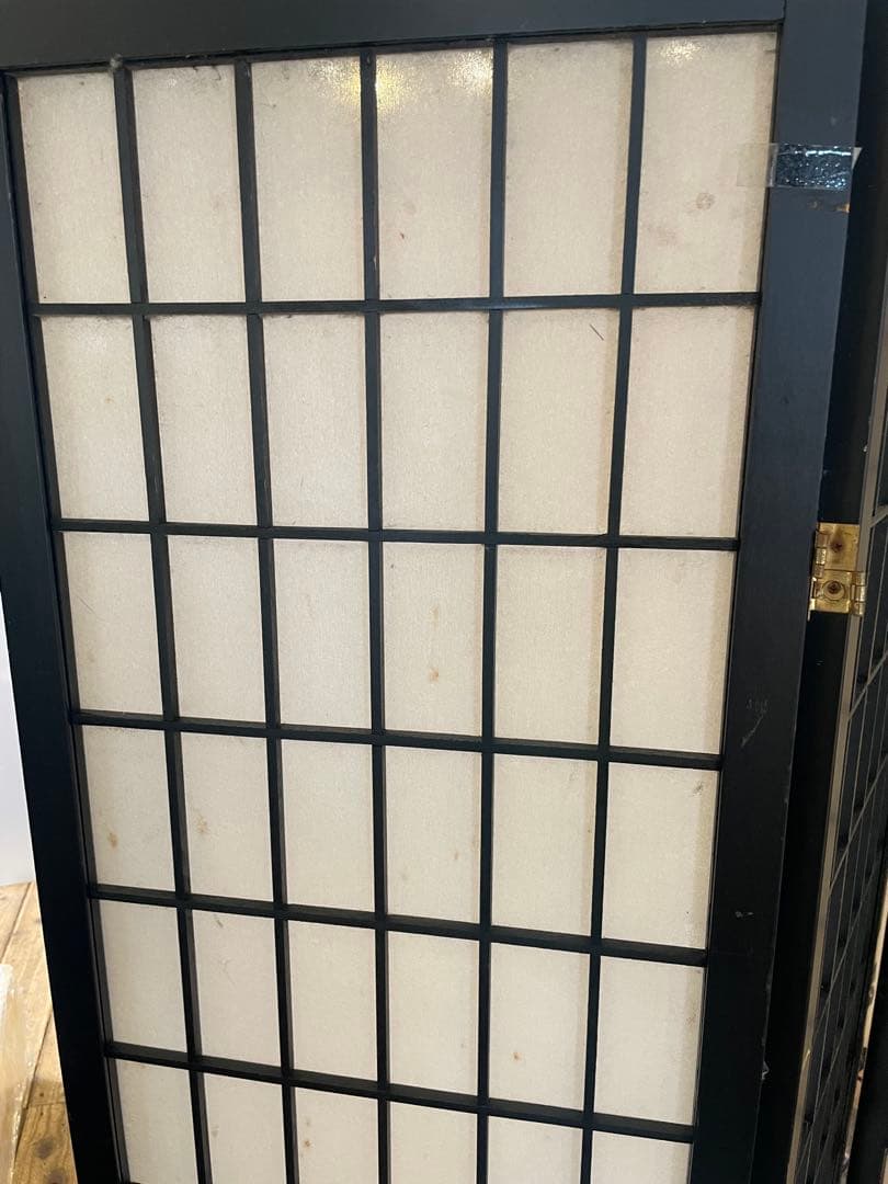 パーテーション　二つセット　衝立　障子　和風　間仕切り　インテリア　家具